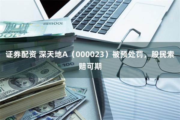 证券配资 深天地A（000023）被预处罚，股民索赔可期